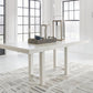Robbinsdale Counter Height Dining Extension Table 42W 86D White