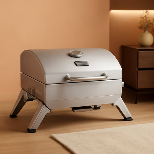 Stainless Steel Tabletop Grill 10000BTU Portable Outdoor