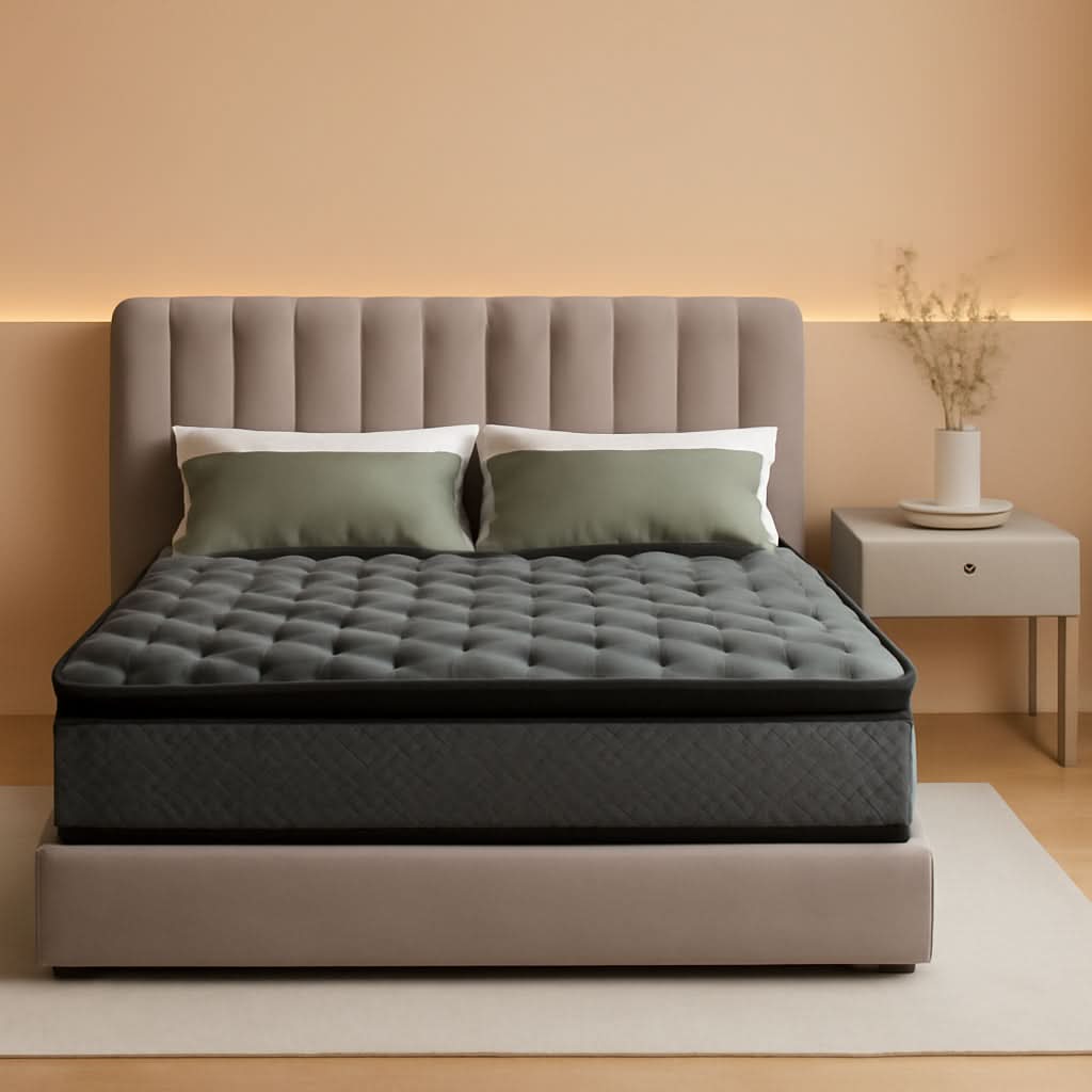 Twin 12 Inch Hybrid Mattress Pocket Springs Memory Foam-0