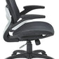 Office Star Ventilated Desk Chair With Breathable Mesh Seat Back Black Base