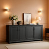 60 Inch Sideboard Buffet Cabinet With Adjustable Shelves