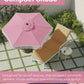 6 Foot White Patio Outdoor Umbrella Weather Resistant