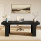 70 Inch Black Contoured Executive Desk Home Office Pro-3