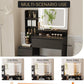 36 Inch Customizable Illuminated Vanity Desk Mirror-1