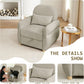33Point5Inch Modern Reading Chair With HiddenStorage