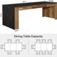 78in ExtraLong Industrial Grade Solid Wood Dining Table