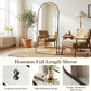Architectural Full Length Floor Standing Mirror Black