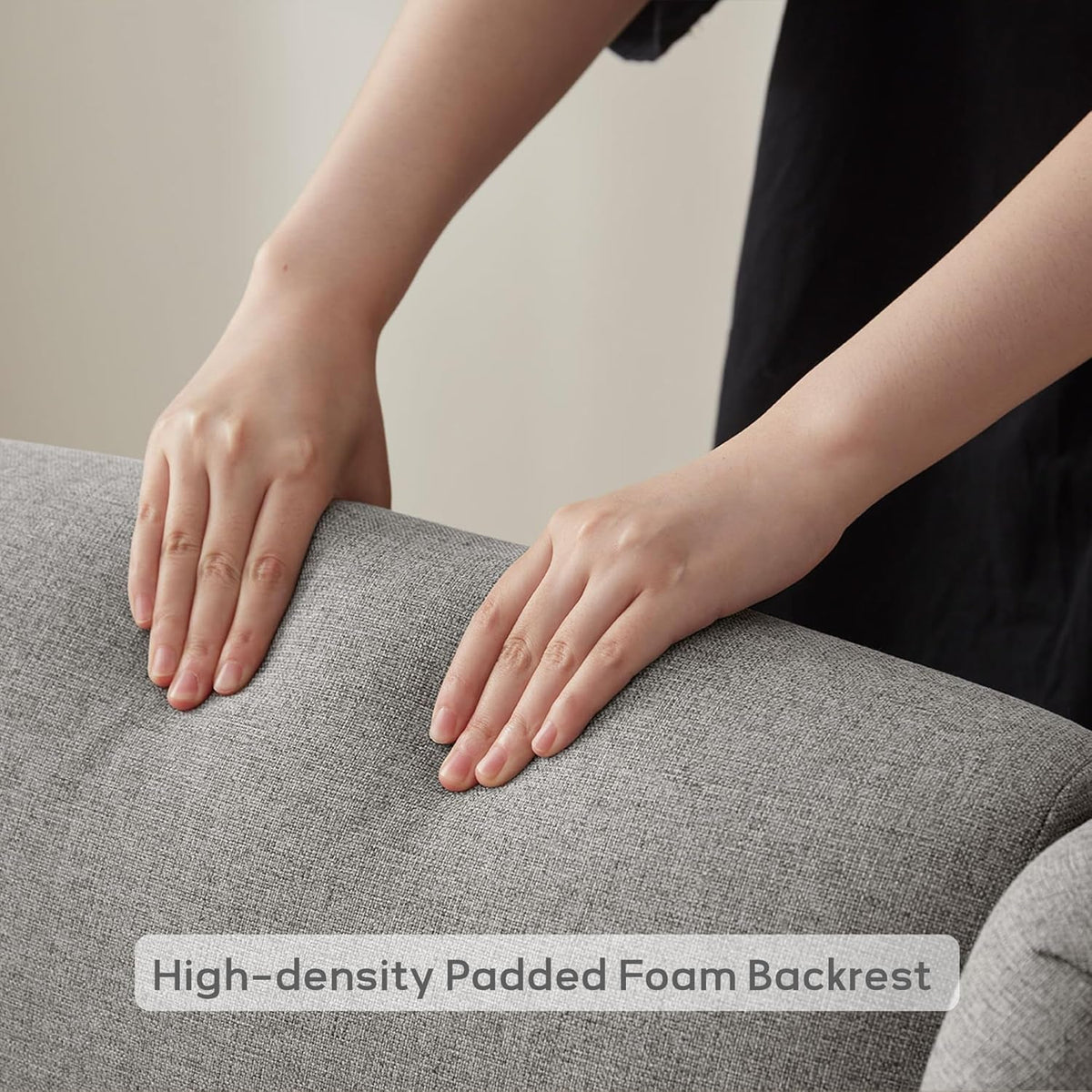 Grey Armchair HighBack Commercial Grade For Living Room