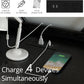 FiftyFiveInch Computer Desk With USB Outlet MatteBlack