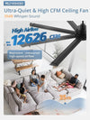 Commercial Grade Aluminum Ceiling Fan With Controller