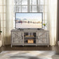 Gray Farm house TV Stand 65 Inch Entertainment Center