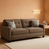 Contemporary Espresso Full Size Sofa Sleeper MemoryFoam