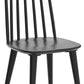 Antique Walnut Hardwood Spindle Back Dining Chairs
