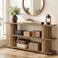 62.9 Inch Multifunctional Entryway Console Table Storage