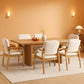 71Inch Elegant Oak Rectangular Dining Table Durable