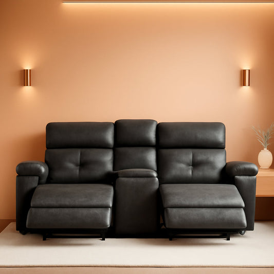 68 Inch UltraComfort Power Reclining Loveseat Heated