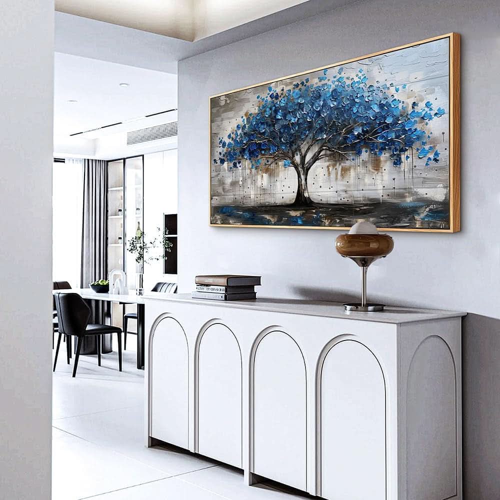 20x40 Inch Framed HD Canvas Panoramic Landscape Art