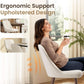 Beige Upholstered Dining Chairs With Contemporary Finish
