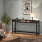 Industrial Grade Sofa Console Table With USB Outlets