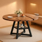 Expandable Dining Table With Removable Leaf Storage