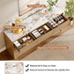 9 Drawer Dresser Chest With PolishedMarbleTabletop