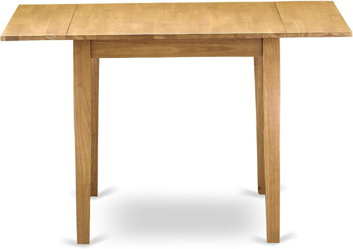 Norden Oak Extendable Dining Table 30X48 Rectangle