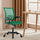 Ergonomic Green Office Chair With Adjustable Lumbar Support