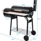 Charcoal Offset Smoker Grill With Professional Grade Space