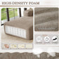 95-Inch Modular Sectional Sofa Sleeper Upholstered