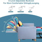 Convertible Sleeper Sofa Chair Rainbow 3In1 Compact