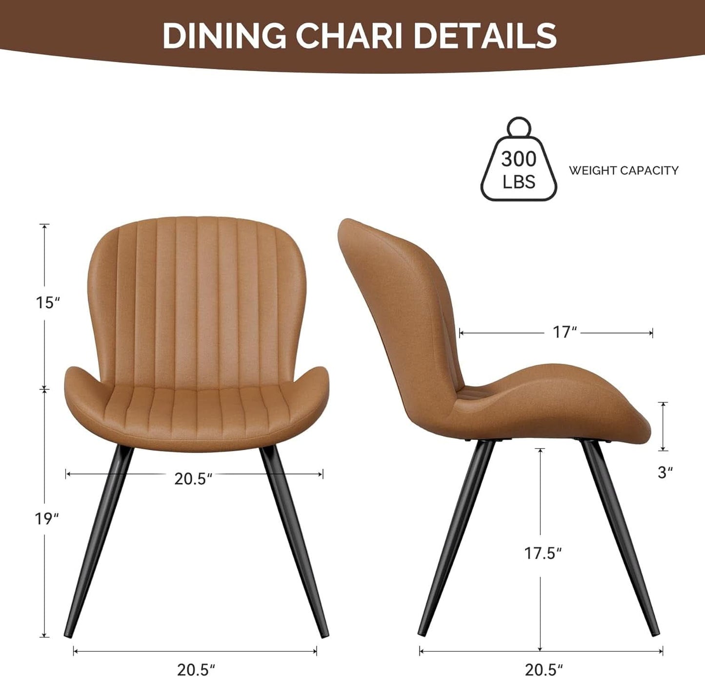 Dining Chairs Set Of Four Ergonomically Upholstered