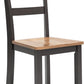 Gesthaven Solid Wood Dining Chair Set of 2 Natural Brown