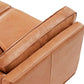 Valencia Artisan 88 Inch Full Leather Sofa Cognac Tan