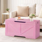 Rose Pink 39.4 Inches Premium Storage Bench Toy Chest