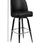 Swivel Bucket Seat Metal Barstools for Stylish Dining