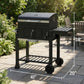 38In Outdoor Charcoal Grill Black Backyards Edition