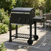 38In Outdoor Charcoal Grill Black Backyards Edition