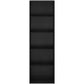 Blackwood 5-Tier Open Storage Shelves Bookcase For Living Room-3