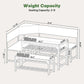 Corner Dining Table Set Space Saving Graphite Grey 4To6