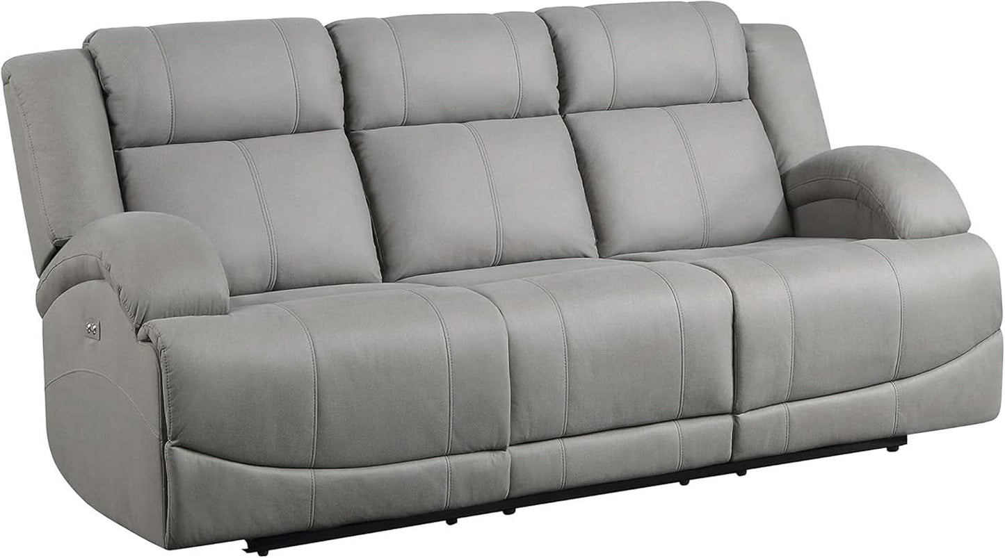 Landwood 3 Piece Power Reclining Living Room Set Gray