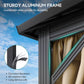 12x18 Foot Metal Hardtop Weatherproof Patios Gazebo