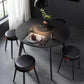 Dining Chairs Ink Black 19 Inch Tall Set Of 2 Sturdy