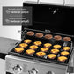 3-Burner Propane Gas Grill With Foldable Side Shelves 30,000 BTU Stainless Steel Outdoor Grill
