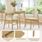 Extendable Dining Table FortySeven To Fifty Nine Inches Oak Veneer