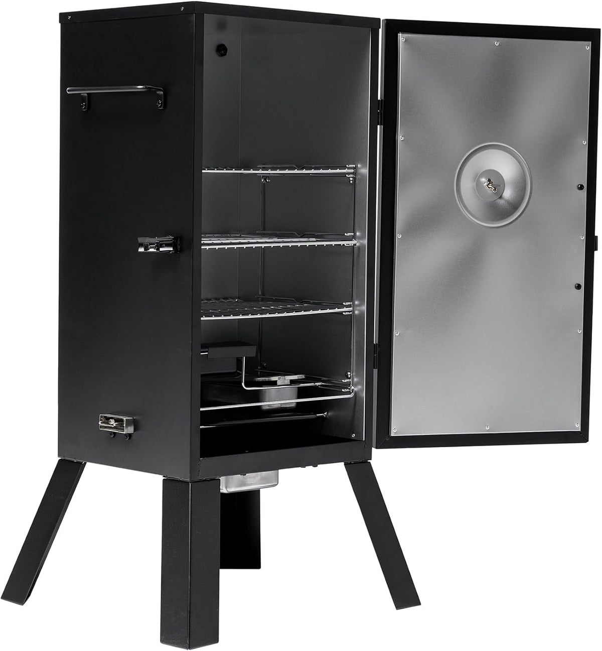 30 Inch Electric Vertical Smoker Analog Temperature-1