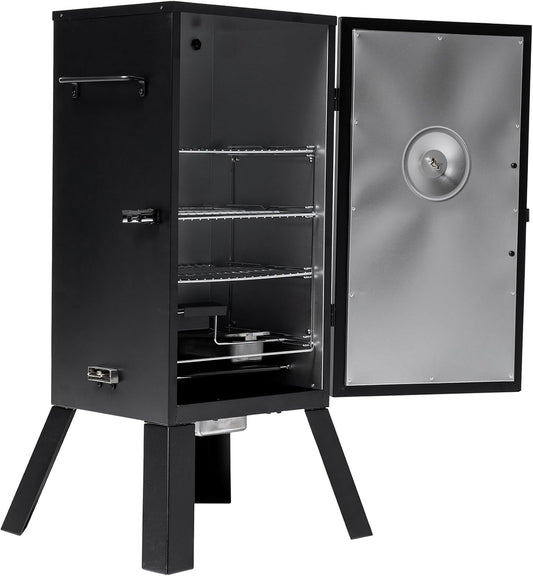 30 Inch Electric Vertical Smoker Analog Temperature-1