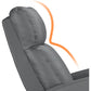 Grey Recliner Chairs Set Of 2 For Living Room Comfort