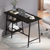 FortyThreeInch Industrial Versatile Desk With Shelves