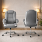 Gray 48Inch Ergonomic Office Desk PremiumStorage Chair
