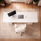 White 63Inch UltraExecutivePremium Desk Chair Ergonomic